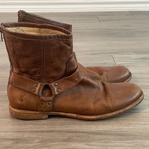 Frye leather vintage boots
